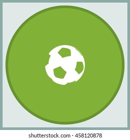 Soccer ball icon.