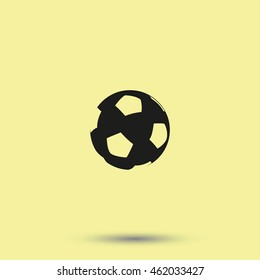 Soccer ball icon.