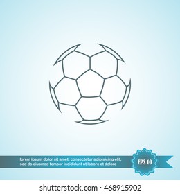Soccer ball icon