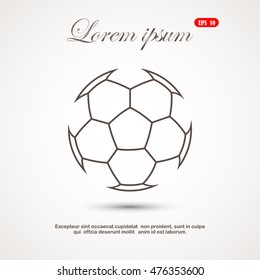 Soccer ball icon