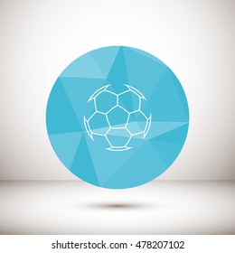 Soccer ball icon