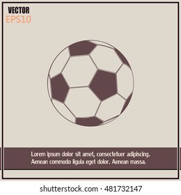 Soccer ball icon