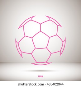 Soccer ball icon