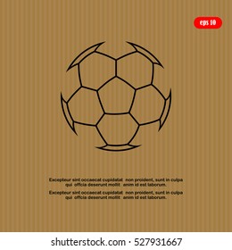 Soccer ball icon