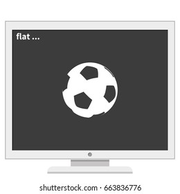 Soccer ball icon.