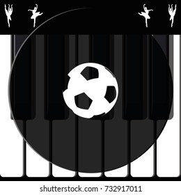 Soccer ball icon.