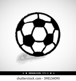 Soccer ball icon 4 Vector EPS10, Great for any use.