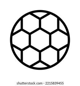 soccer ball icon color editable
