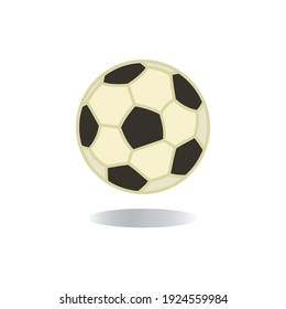 Soccer Ball Icon Of Color Style Design Vector Template