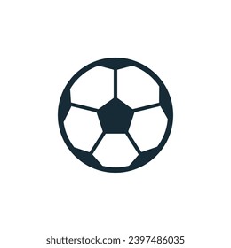 Soccer Ball Icon Design Template Elements