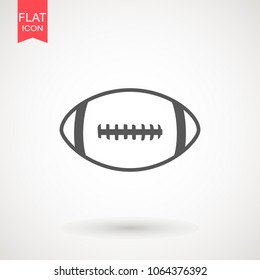 Soccer ball icon. Flat vector illustration in grey on white background. Element of popular soccer football icon. Premium quality graphic design . Sign, symbol