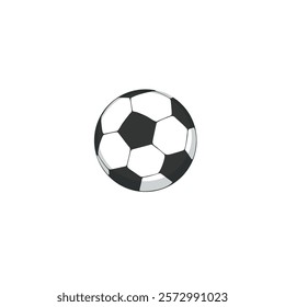 Soccer ball icon flat vector design