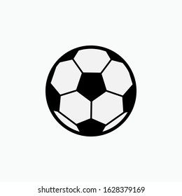 
Soccer Ball Icon. Football Element Vector, Sign and Symbol for Design, Presentation, Website or Apps Elements.