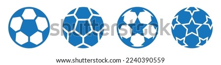 Soccer ball icon. Football icon, vector illustration