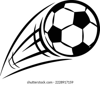 Soccer ball icon. Isolate on white background. Vector illustratio