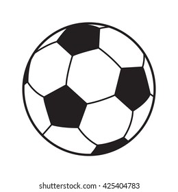 Soccer ball icon. Soccer ball isolated on white background. Logo Vector Illustration. Football sports symbol, Championship soccer goal World Soccer championship. Football world icon 2020 label sticker