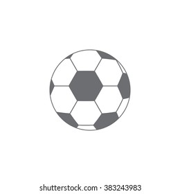 soccer ball icon. isolated Vector illustration