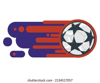 soccer ball icon over white