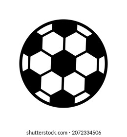 Soccer ball icon in trendy vector design