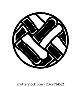 Soccer ball icon in trendy vector design