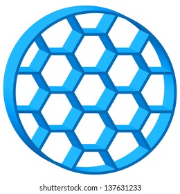 Soccer ball icon for various design