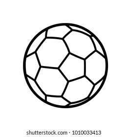 soccer ball icon vector