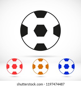 soccer ball  icon vector