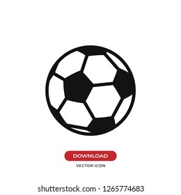 Soccer Ball Icon Vector