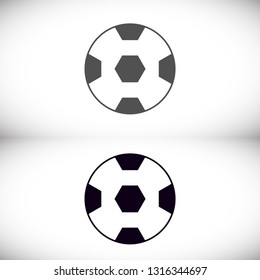 soccer ball  icon vector