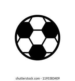 Soccer Ball Icon Vector. EPS 10.