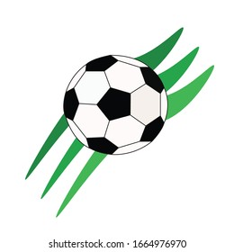 soccer ball icon, vector eps 10