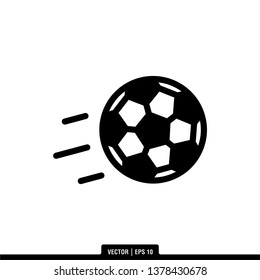 Soccer Ball Icon Vector Illustration Logo Template
