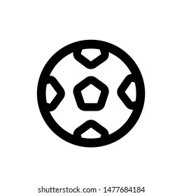 Soccer ball icon, vector illustration. Flat design style. vector soccer ball icon illustration isolated on white, soccer ball icon Eps10. soccer ball icons graphic design vector symbols.