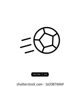 Soccer Ball Icon Vector - Sign or Symbol