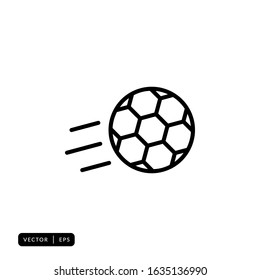 Soccer Ball Icon Vector - Sign or Symbol