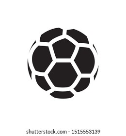 soccer ball icon vector symbol template