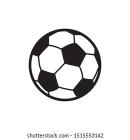 Soccer Ball Icon Vector Symbol Template