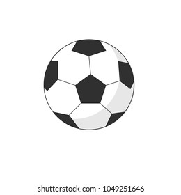 Soccer ball icon vector.Sport icon logo. Football