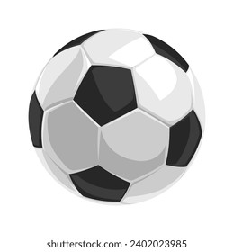 Iconos de la pelota de fútbol. Símbolo o emblema. Ilustración vectorial.