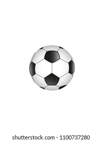 Soccer ball isolated