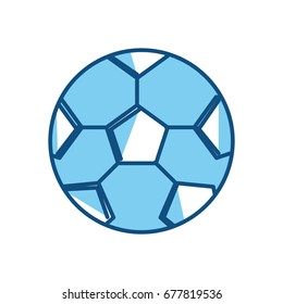 Soccer ball isolated