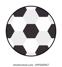 soccer ball isolated icon