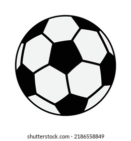 Soccer Ball Isolated On White Background Stock Vector (royalty Free 