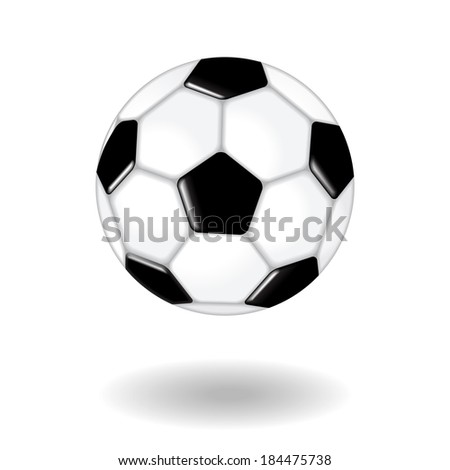 Soccer Ball Isolated On White