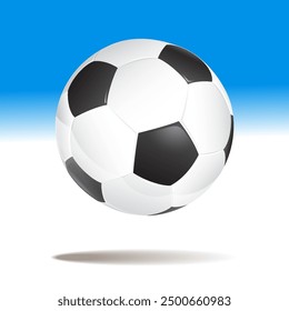 Soccer Ball Isolated Sport 3d Illustration Vector