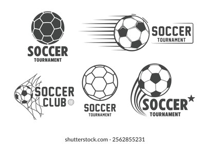 Soccer ball logo design, Football logo vectors, Soccer ball icon, Football icon, Football logo, Soccer ball logo