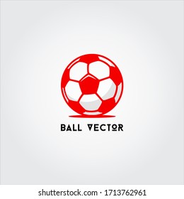 soccer ball logo and vector