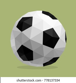 Soccer Ball Low Polygon
