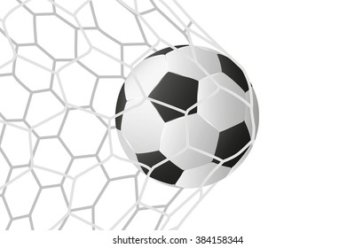 7,914 Soccer Ball In Net Isolated Images, Stock Photos & Vectors ...