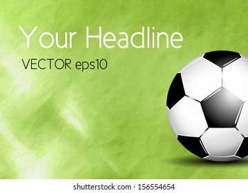 Soccer ball on field